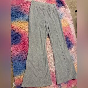 Aerie Gray Flared Pants